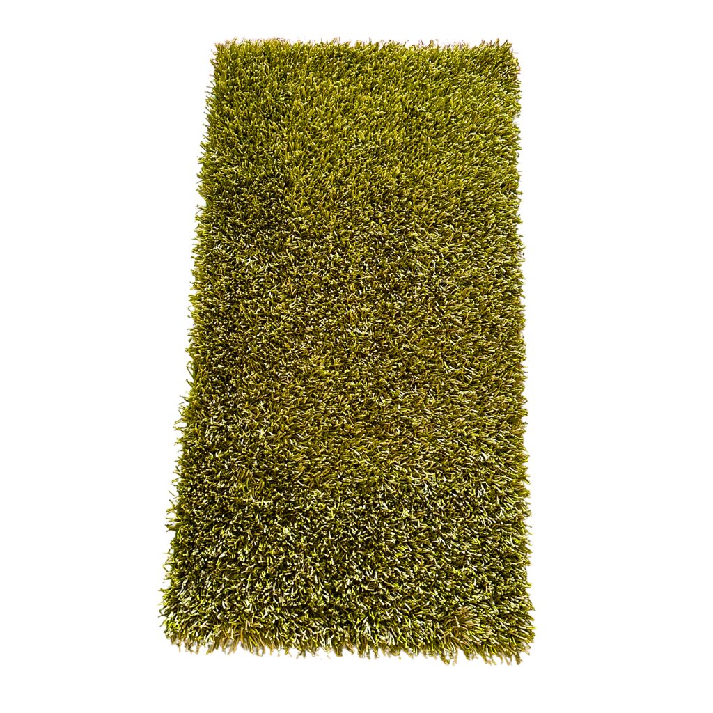 Kusový koberec Classic Shaggy zelená 80 x 150 cm